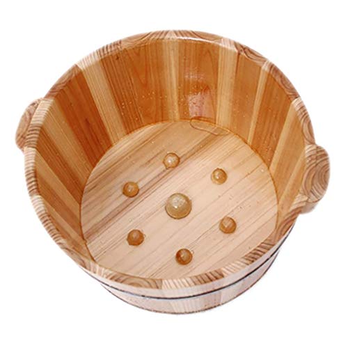 Spa de pies de madera maciza para uso doméstico miniatura 3