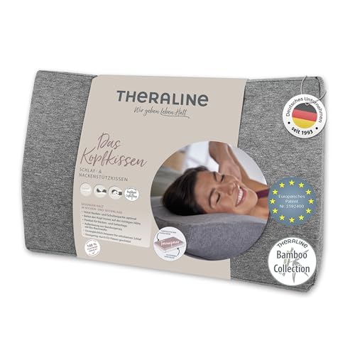 Theraline Kopfkissen - Nackenkissen Seitenschläferkissen Memory Foam Kissen