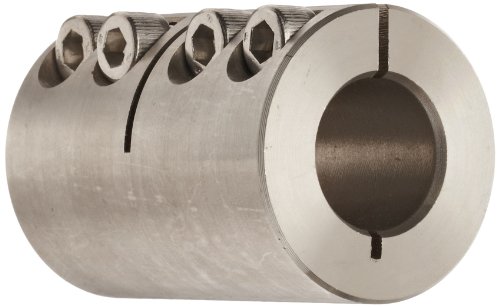 Climax Metal ISCC-075-075-S Clamp Coupling, Stainless Steel Grade 303, 3/4