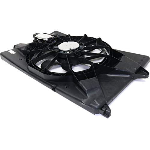 New Radiator Fan Assembly For 2013-2016 Dodge Dart Single Fan CH3115176 55111482AC - Thumbnail 5