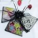 Sufune 50PCS 10x15 cm Bolsa de Organza Negro Imagen de Sufune 50PCS 10x15 cm Bolsa de Organza Negro