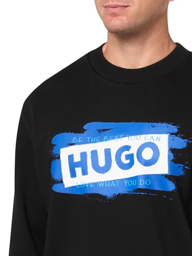HUGO Men's 3D Logo Crewneck Sweatshirt3