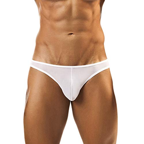 Image of NewFashionCloth Men's Fully Net Design Comfortable Cotton Spandex G-String Thong Sexy Brief Underwear
