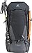 Deuter Futura Air Trek 50 + 10L Hiking Backpack - Black-Graphite