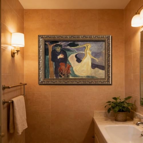 Impression sur toile Separation Munch décoration murale pour bureau cosy