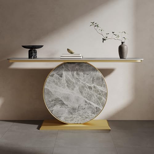 Mesa consola de entrada estrecha moderna mesa larga pasillo salón 2