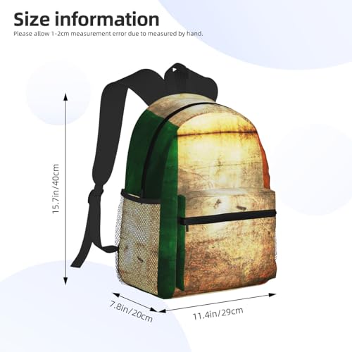 Sac à dos drapeau irlandais idéal pour les cours et les loisirs