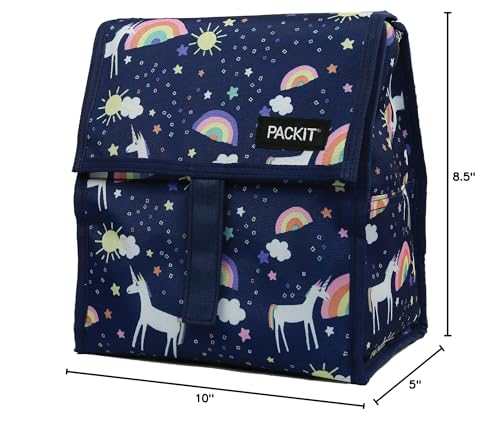Image of PackIt Freezable Lunch Bag, Unicorn Sky