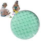 Sabbia, sacchetto di rimozione della sabbia naturale per spiaggia, detergente riutilizzabile senza acqua, per piedi, famiglia, surf, vacanze, viaggi, donne, uomini, costumi da bagno da campeggio