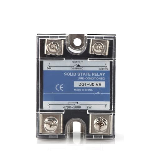 Relé regulador de voltaje monofásico SSR 40VA disipador aluminio para horno