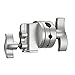 Neewer Multi Functional Heavy Duty 2.5-inch Grip Head Swivel Head Holder Mounting Adapter for Light Stand, Extension Boom Arm and Other Photographic Equipment with 1/2,1/4,3/8,5/8-inch Mount (Silver)