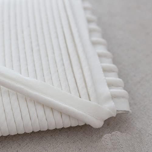 laceking2013 Laceking Premium Quality 16 Yards Crafts Maxi Piping Trim, 0.5 Inches Wide Single Fold Bias Tape, Welting Cord, Cotton Polyester Mixed for Sewing, Trimming, Upholstery (Off-White)