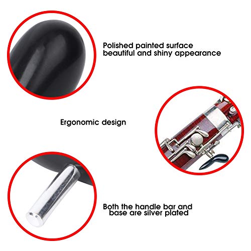 Fagott-Handauflage, Langlebiger Industrieller Kunststoff-Fagott-Handhalter, Sattelstütze, Zubehör für Musikinstrumente, Fagottständer