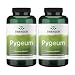 Swanson Pygeum Prostate Support Urinary Tract Health Men Herbal Supplement 100 mg Pygeum Extract (6.5% phytosterols) with 400 mg Powdered Bark 120 Capsules (2 Pack)