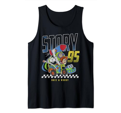 Débardeur Toy Story Buzz Woody délavé t-shirt sans manches homme Pixar