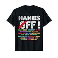 Hands Off Protest Social Security And Medicare Protest T-Shirt