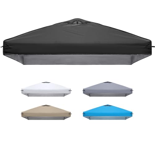 10x10 Canopy Replacement Top Cover with Air Vents for ez