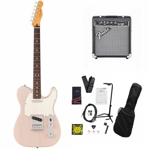 フェンダーPlayer II Telecaster Rosewood FB White Blonde Chambered Ash フェンダー10Wアンプ付属エレキギター初心者12点セットR