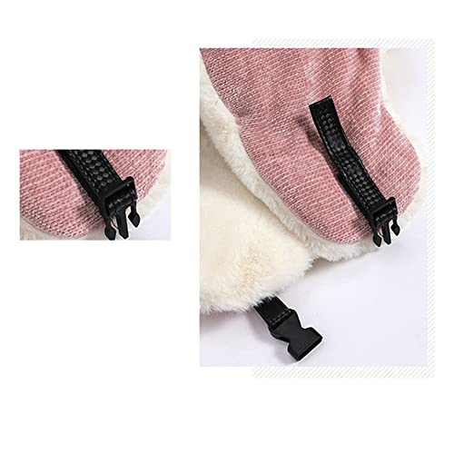 Girl Kids Trapper Hat Winter Earflap Hat Fleece Ushanka Caps with Cat Ears Cute Fur Cap for 8-14 Ski Cap3