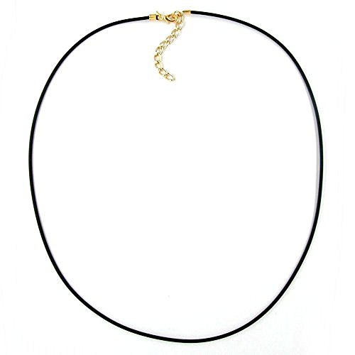 MaMeMi Collection Gallay - Cinta para Mujer (Goma, 2 mm, 55 cm), Color Dorado