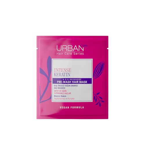 Intense Keratin Aşırı Yıpranmış Saçlara Özel Duş Öncesi Saç Bakım Maskesi 50 ml- Vegan
