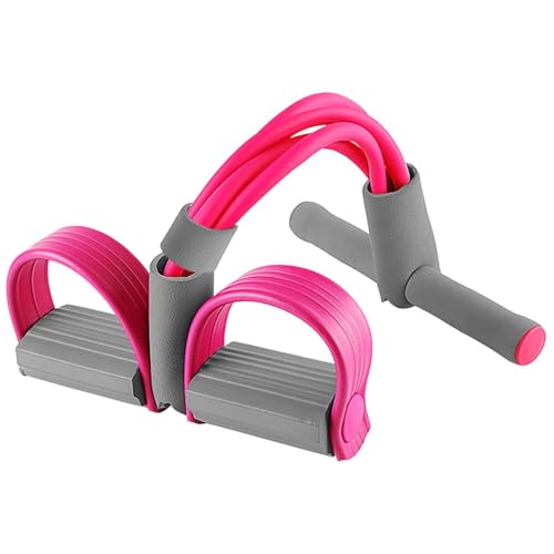 Pedal Puller Rope - Elastic Full Body Fitness Trainer, Non-Slip ResistanceTension Rope Sit Up Yoga Strap, Home Workout Equipment