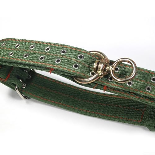 Robustes Rinderhalsband mit robuster Metallschnalle zum sicheren Zurückhalten von Nutztieren (kleines Kuhhalsband)