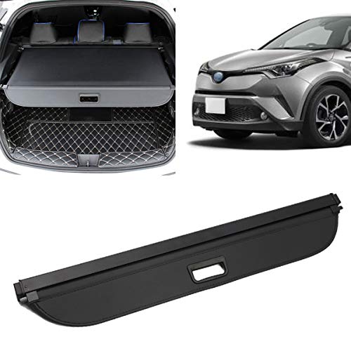 Autoxrun Cargo Cover Replacement for 2016 2017 2018 2019 2020 2021 Toyota C-HR Trunk Security Shield Cargo Luggage Security Cover