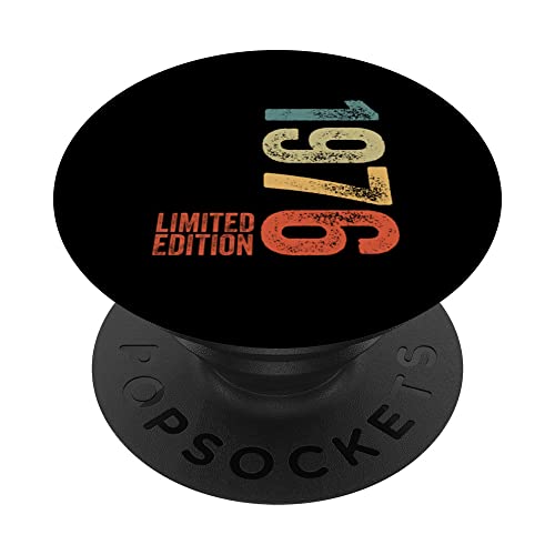 1976 Edición Limitada Cumpleaños Vintage Limited Edition PopSockets PopGrip Intercambiable