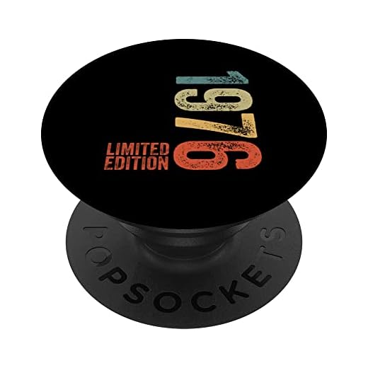 1976 Edición Limitada Cumpleaños Vintage Limited Edition PopSockets PopGrip Intercambiable