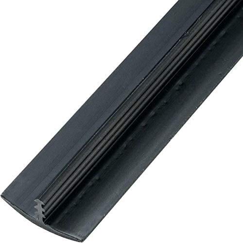 Edge Supply Black 3/4 In X 100 Ft Center Barb Tee Moulding T Molding Hobbyist Pack, Small Projects, Arcade Machines And Tables #TOP1