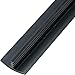 Edge Supply Black 3/4 in x 25 Ft Center Barb Tee Moulding T Molding Hobbyist Pack, Small Projects, Arcade Machines and Tables