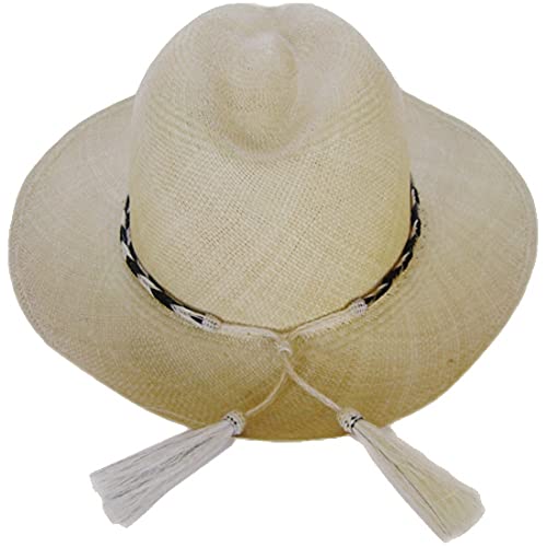Image of Gamboa 100% Natural Horsehair Hat Bands for Cowboy and Panama Hats for Men and Women Western Hat Bands