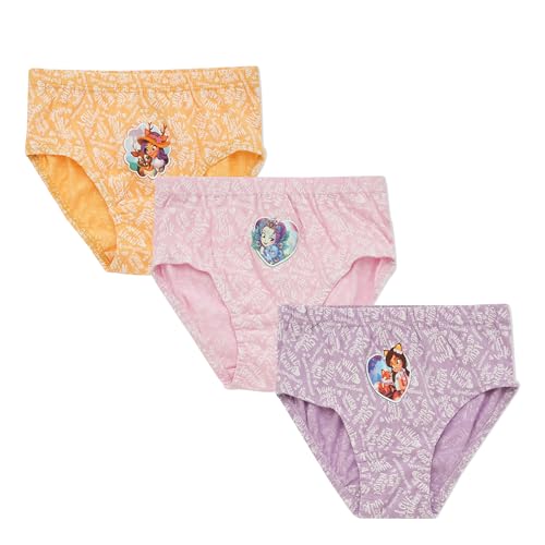 Image of Red Rose Kids Girls Cotton Printed Panty Pack of 6-Assorted