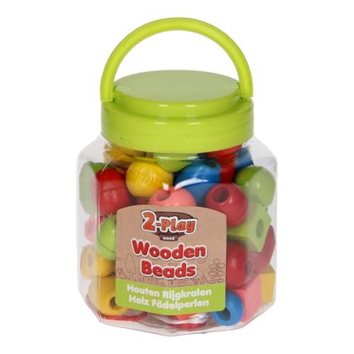 speelight goed 610069 – Perles 72 pièces en Pot