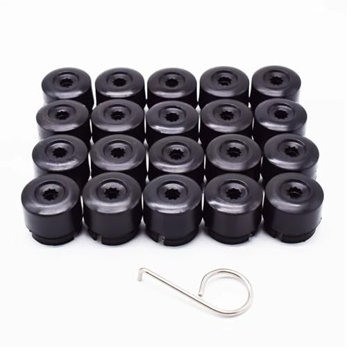Tapas repuesto tornillos y pernos de rueda con acabado premium para VW Transporter T5 T6