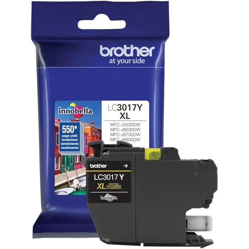 Brother LC3017Y High Yield Yellow Ink Cartridge - image 2