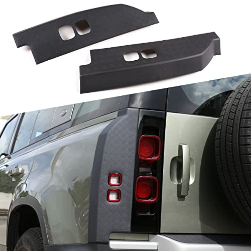 Coque de protection anti-rayures ABS noir feu arrière Defender 90 110