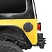 Hooke Road Fuel Filler Door Gas Tank Cap Cover for Jeep Wrangler TJ 1997-2006