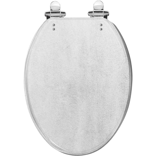 Elongated Toilet Seat stone texture for backgrounds photo Resin Toilet Seat Quietly Slow Close with Quick-Release Hinges Toilet Seat with Cover Easy to Clean Install