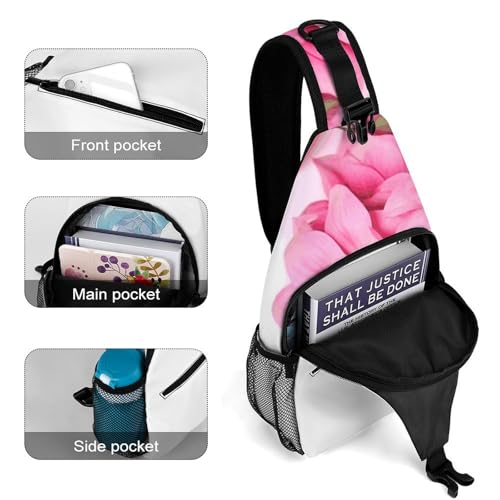 Bolso Bolsillo Cruzado Casual Floral para Mujer y Hombre miniatura 4