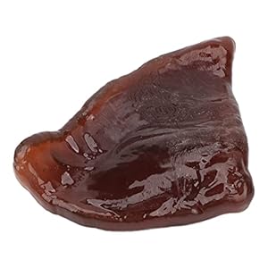 Dog Chewing Toy Teeth Cleaning Simulation Pig Ear Bacon Flavor Dog Bite Toy for Aggressive Chewers