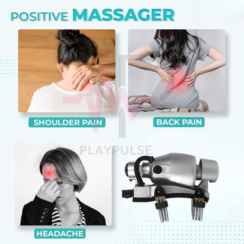 Image of 1-Year-Warranty-Electric-Comfort-Body-Massager-with-Dual-Speed-Vibration-Floating-Action-Head-for-Deep-Relaxation-Full-Body-Use-for-Neck-Shoulder-Back-Arms-Legs-Home-Use-Daily