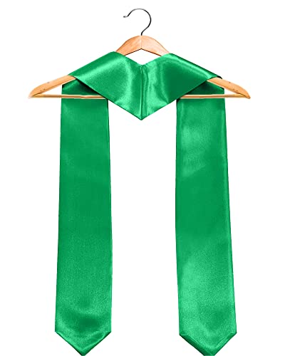 Image of Graduation Stole Honor Stole Plain Sash 60 inch Long for Graduation Ceremony and Graduation Photos