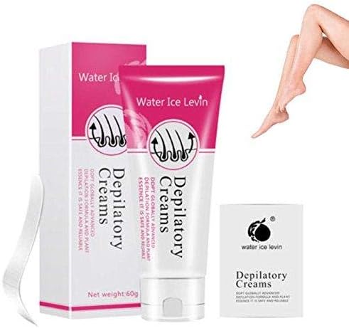 Hair Removal Cream water ice levin Depilatory Cream Used on Bikini,Underarm,Chest, Back, Legs and Arms for Men and Women,Simple and fast (small)