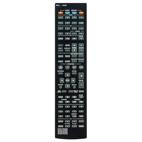 Télécommande de rechange RAV501 pour récepteur AV Yamaha RX-V675 HTR-6066