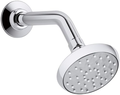 KOHLER K-72422-CP Awaken B90 Single-Function 1.5 GPM Showerhead, Polished Chrome