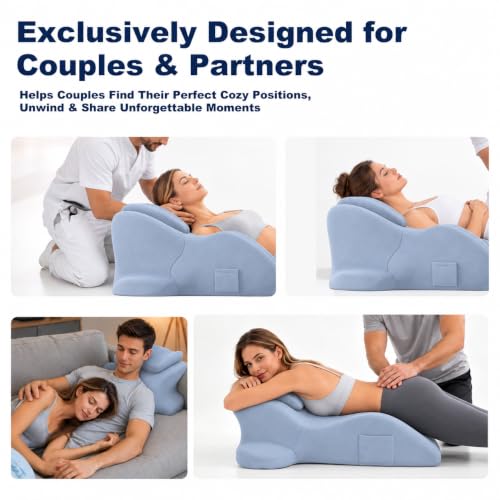 Oversized Premium Ergonomic Wedge Pillow, 27° Incline Multi-Angle Support - image 7