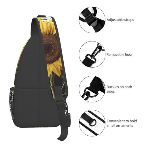 Morrales de Sling para mujeres y hombres negro miniatura 4