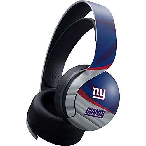 Skinit Decal Gaming Skin Compatible with Pulse 3D Wireless Headset for PS5 - Officially Licensed NFL New York Giants Design